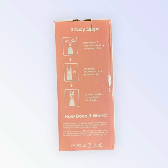 NEW IN BOX  Brushly Pro Cosmetic Brush Cleaner - Picture 9 of 9